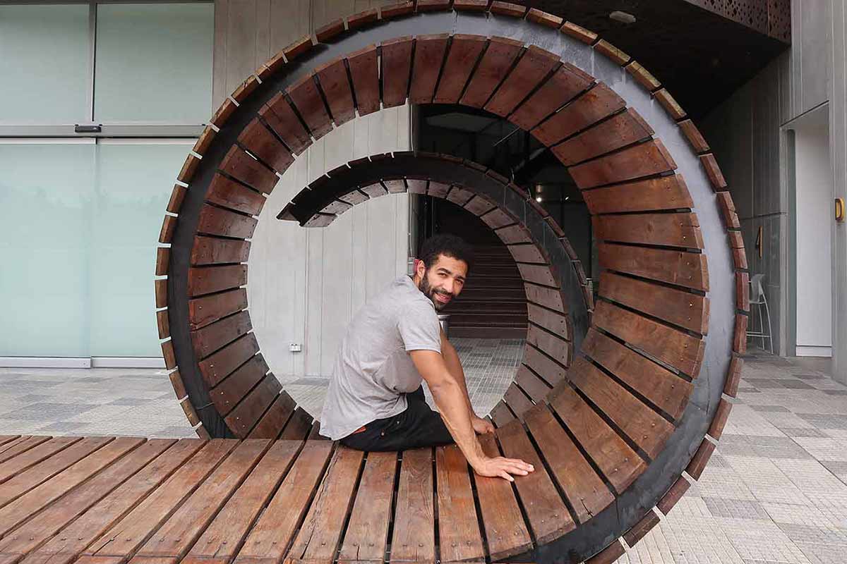 dan at medellin modern art museum