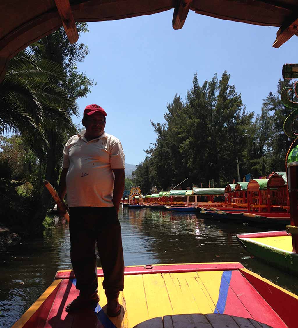 Floating Gardens at Xochimilco