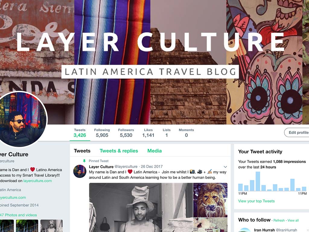 setting up a travel blog