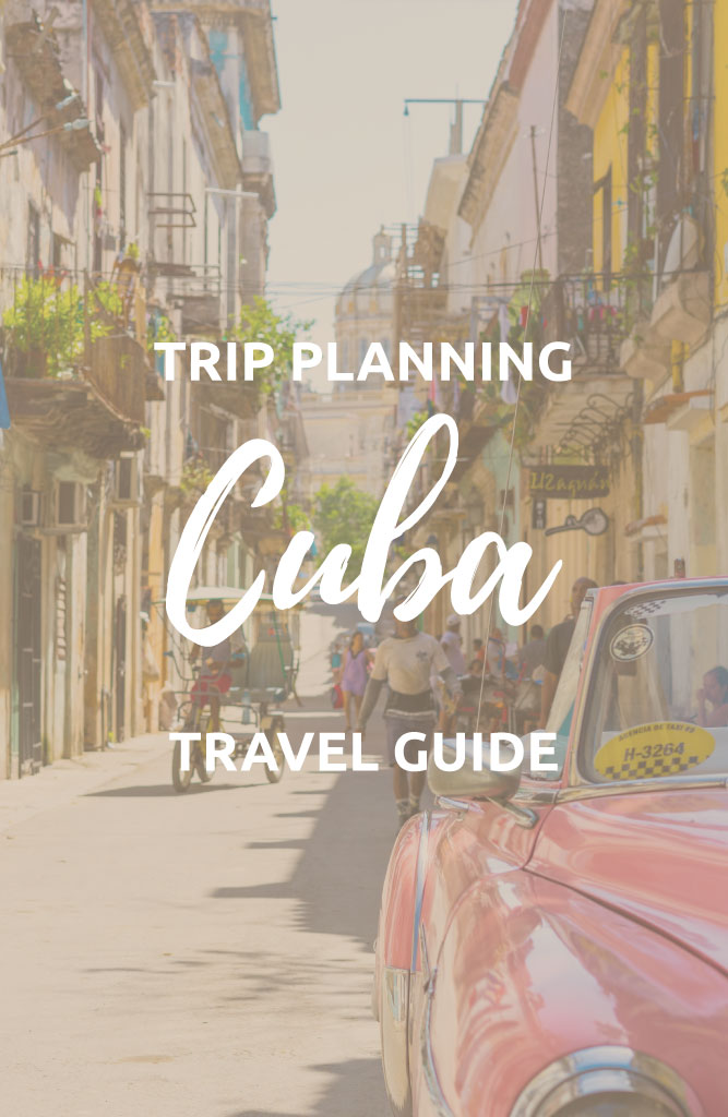 planning a trip to cuba