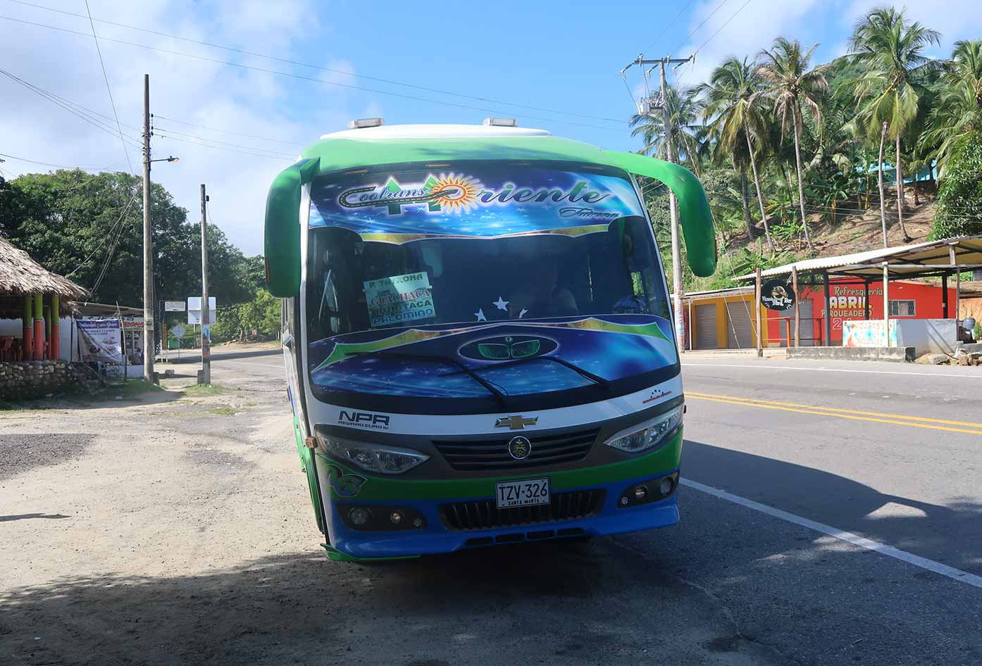 Santa Marta to Tayrona National Park