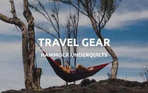 hammock underquilts for travel