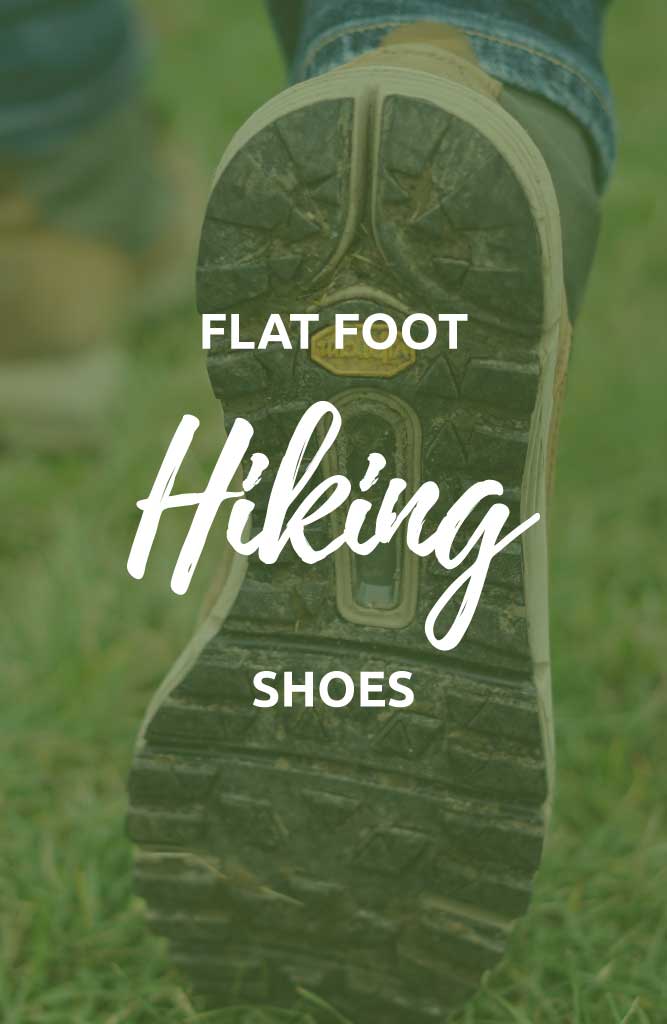 comfortable hiking shoes for flat feet