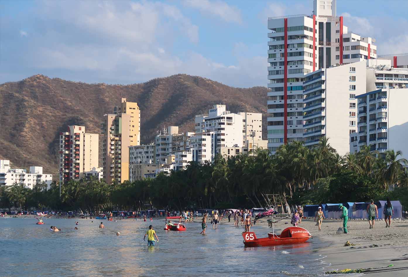 santa marta rodadero beach