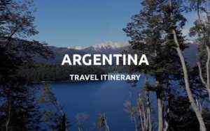 argentina itinerary