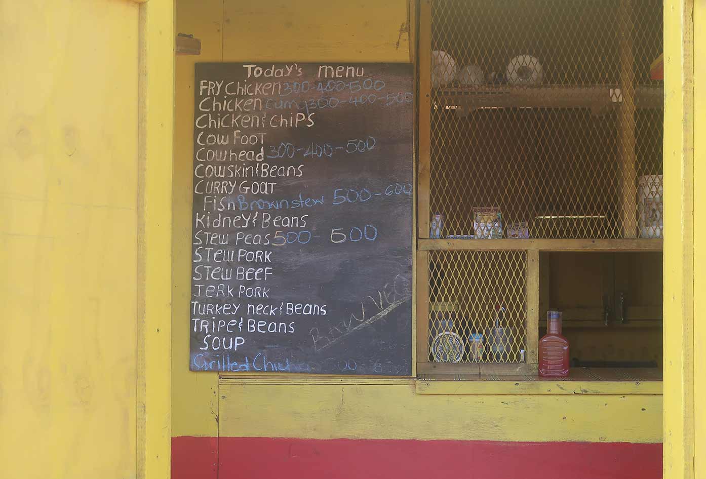 fried chicken menu jamaica