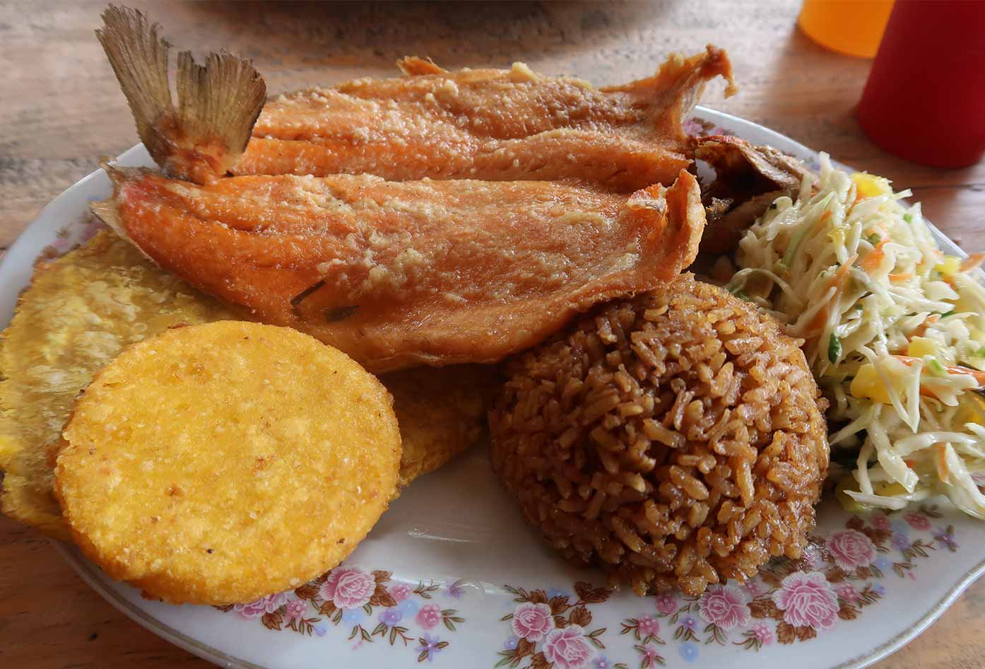 food in colombia