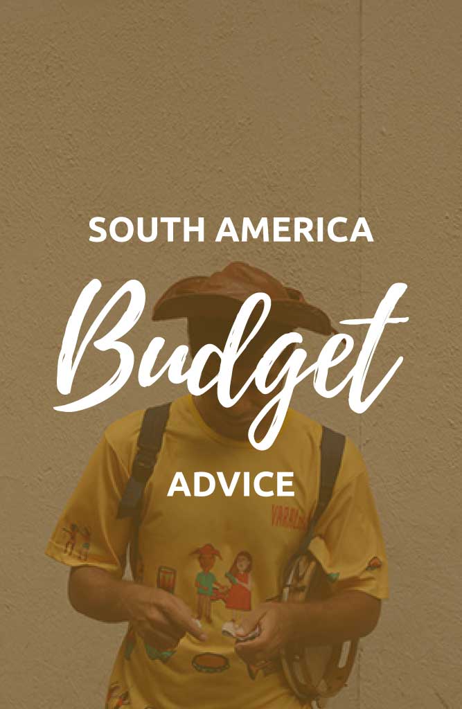 south america travel budget