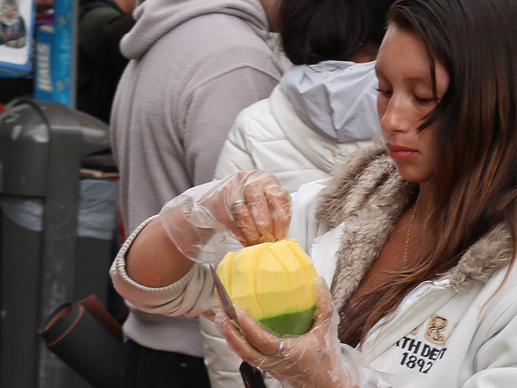 bogota street food