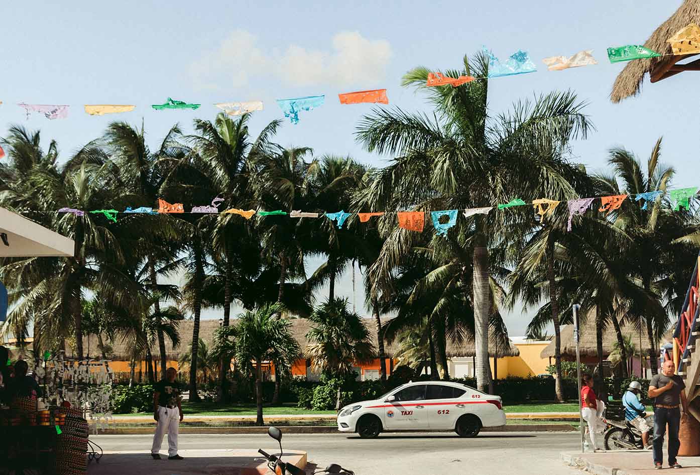 taxi rues de cozumel