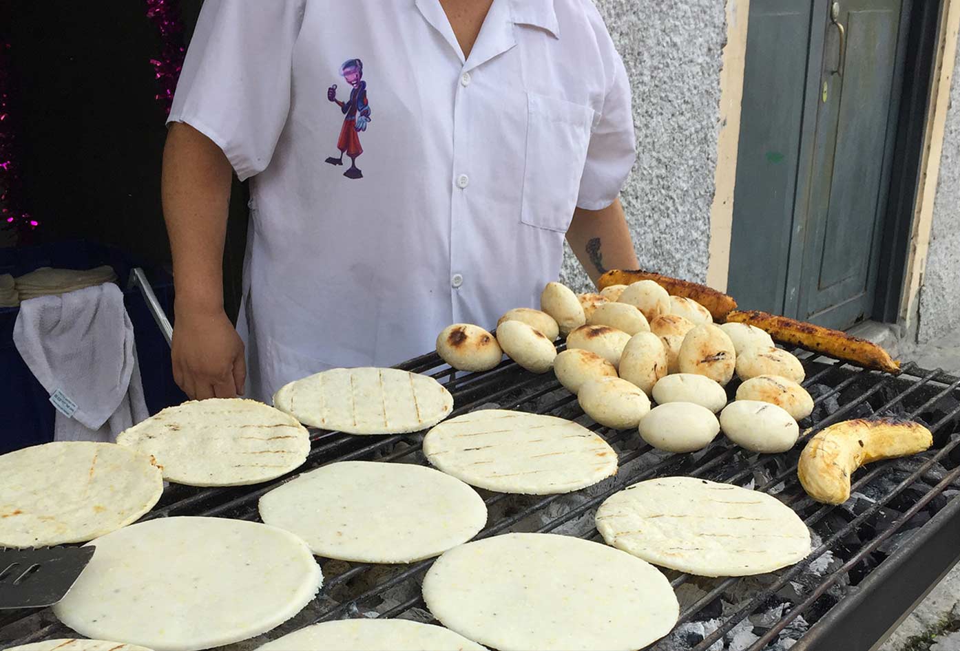 arepa paisa colombia