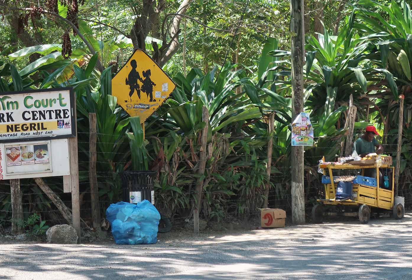 negril street vendor