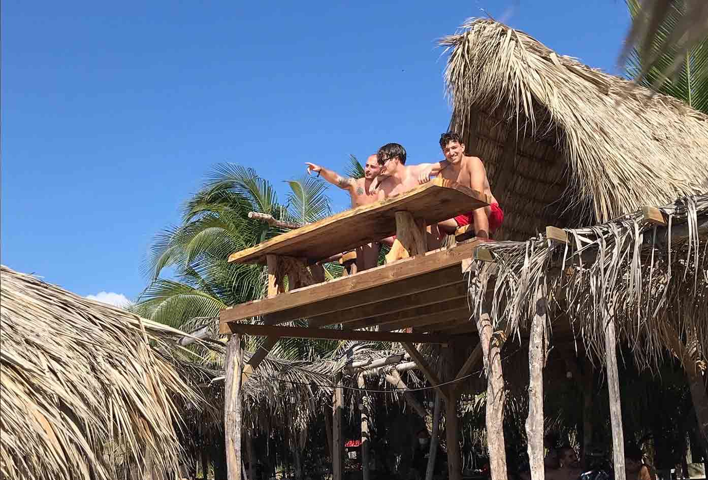 puerto escondido beach hut