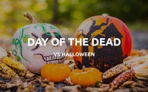day of the dead vs halloween