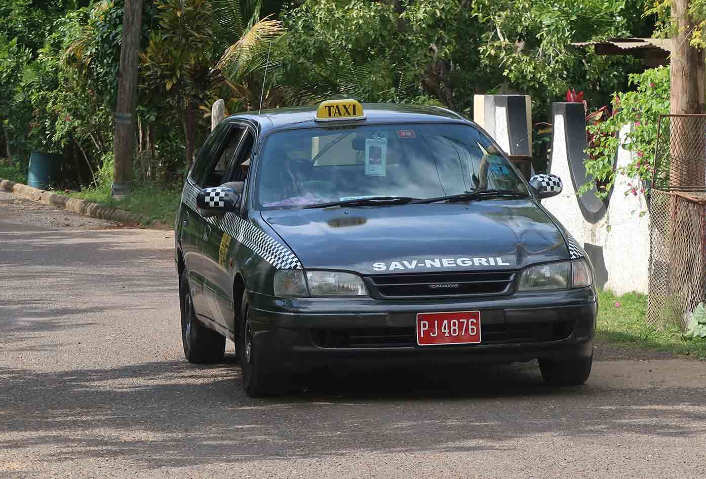 taxi in jamaica