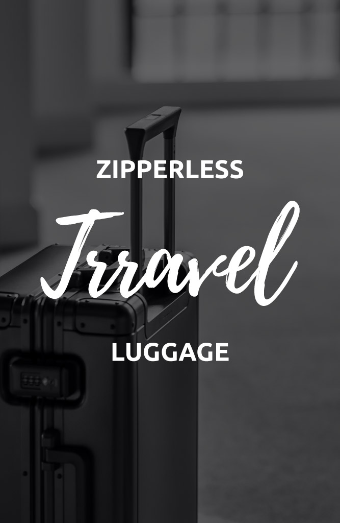 zipperless luggage