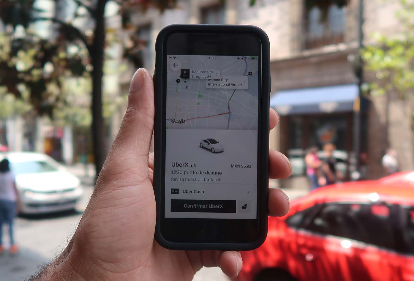 uber confirmation mexico city