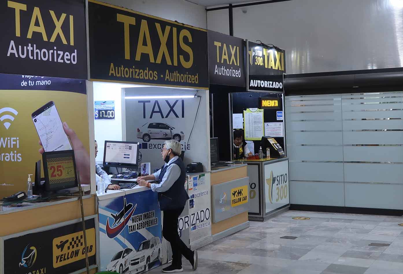 mexico city airport taxi