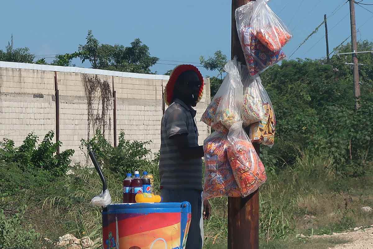 kingston from montego bay street seller