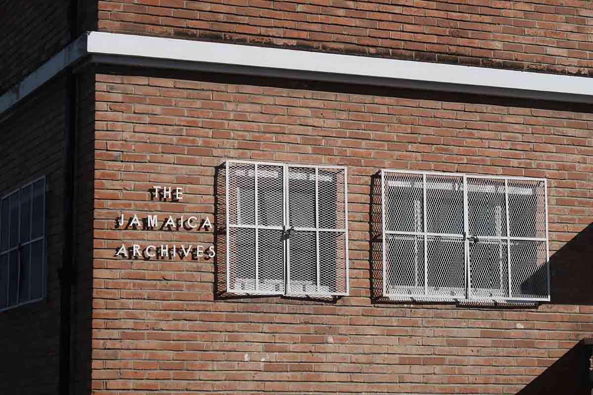 the jamaica archives spanish town