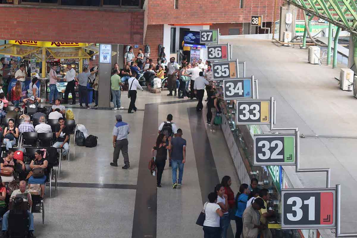 medellin north bus station
