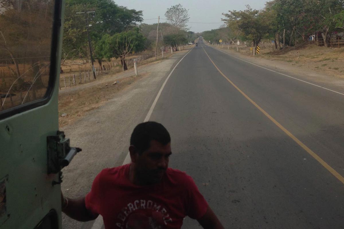 backpacking nicaragua bus route